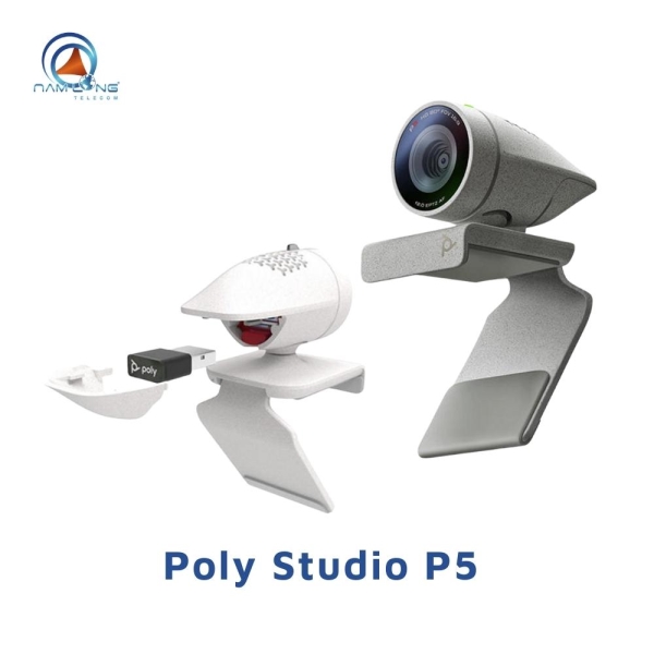 Poly Studio P5 - Thiết Bị Họp Trực Tuyến, Hội Nghị Truyền Hình - Công Ty CP Viễn Thông Nam Long